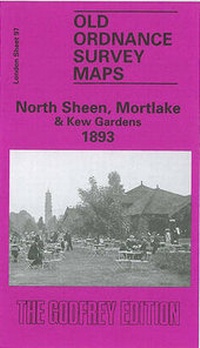 Abbildung von: North Sheen, Mortlake and Kew Gardens 1893 - Alan Godfrey Maps