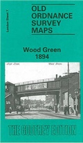 Cover: Wood Green 1894 - Alan Godfrey Maps