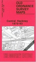 Cover: Central Hackney 1870-93 - Alan Godfrey Maps
