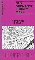 Cover: Homerton 1870-93 - Alan Godfrey Maps