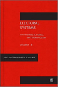 Enlarge image Cover: Electoral Systems - SAGE Publications Ltd