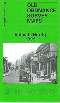 Abbildung von: Enfield (North) 1895 - Alan Godfrey Maps