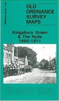 Cover: Kingsbury Green and the Hyde1895-1911 - Alan Godfrey Maps