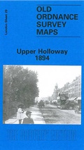 Cover: Upper Holloway 1894 - Alan Godfrey Maps
