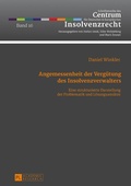 Cover: Angemessenheit der Verg&uuml;tung des Insolvenzverwalters - Peter Lang Verlag