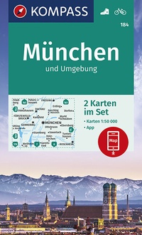 Abbildung von: KOMPASS Wanderkarte München und Umgebung - KOMPASS-Karten