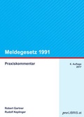 Cover: Meldegesetz 1991 - Pro Libris Verlagsgesellschaft