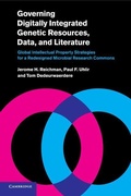 Cover: Governing Digitally Integrated Genetic Resources, Data, and Literature - Cambridge University Press