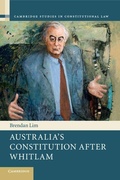 Cover: Australia's Constitution after Whitlam - Cambridge University Press