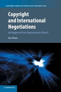 Cover: Copyright and International Negotiations - Cambridge University Press