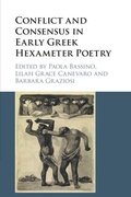 Cover: Conflict and Consensus in Early Greek Hexameter Poetry - Cambridge University Press