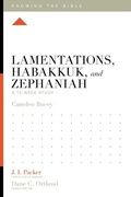 Cover: Lamentations, Habakkuk, and Zephaniah - Crossway Books
