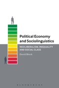 Cover: Political Economy and Sociolinguistics - Bloomsbury Academic
