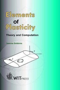 Cover: Elements of Plasticity - WIT Press