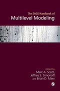 Cover: The SAGE Handbook of Multilevel Modeling - SAGE Publications Ltd