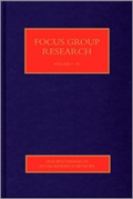 Cover: Focus Group Research - SAGE Publications Ltd