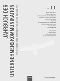 Cover: Jahrbuch der Unternehmenskommunikation 2017 - Econ