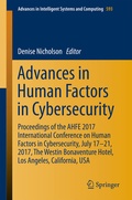Cover: Advances in Human Factors in Cybersecurity - Springer