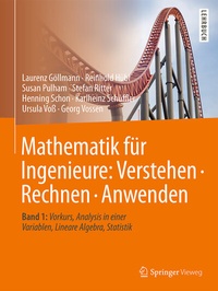 Abbildung von: Mathematik für Ingenieure: Verstehen - Rechnen - Anwenden - Springer Vieweg