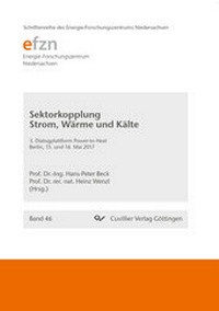 Abbildung von: Sektorkopplung Strom, Wärme und Kälte - Cuvillier Verlag
