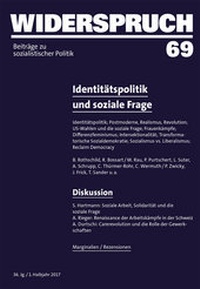 Enlarge image Cover: Widerspruch 69 - Rotpunktverlag