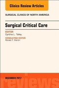 Abbildung von: Surgical Critical Care, An Issue of Surgical Clinics: Volume 97-6 - Elsevier