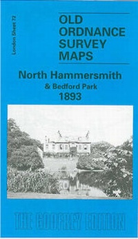 Abbildung von: North Hammersmith and Bedford Park 1893 - Alan Godfrey Maps