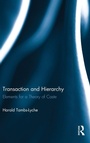 Cover: Transaction and Hierarchy - Routledge
