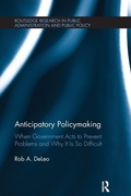 Cover: Anticipatory Policymaking - Routledge