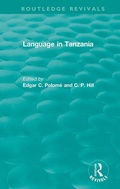 Cover: Routledge Revivals: Language in Tanzania (1980) - Routledge