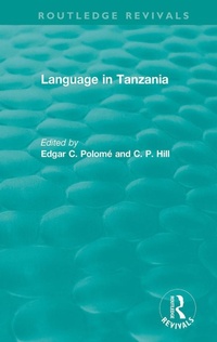 Abbildung von: Routledge Revivals: Language in Tanzania (1980) - Routledge