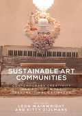 Cover: Sustainable Art Communities - Manchester University Press