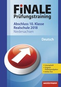 Cover: FiNALE Pr&uuml;fungstraining / FiNALE Pr&uuml;fungstraining Abschluss 10. Klasse Realschule Niedersachsen - Westermann Schulbuchverlag