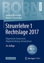 Bild: Steuerlehre 1 Rechtslage 2017 - Springer Gabler