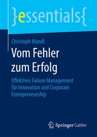 Abbildung von: Vom Fehler zum Erfolg - Springer Gabler