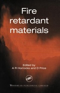 Cover: Fire Retardant Materials - CRC Press