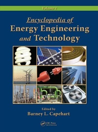 Enlarge image Cover: Encyclopedia of Energy Engineering and Technology (online Version) - CRC Press