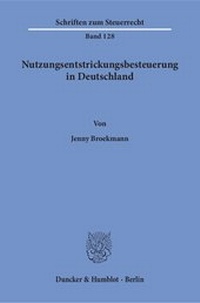 Abbildung von: Nutzungsentstrickungsbesteuerung in Deutschland - fibre