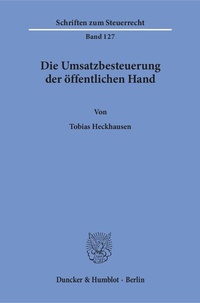 Abbildung von: Die Umsatzbesteuerung der öffentlichen Hand - fibre