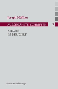 Enlarge image Cover: Kirche in der Welt - Brill Deutschland