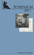 Cover: Athen&auml;um Jahrbuch der Friedrich Schlegel-Gesellellschaft - Brill Deutschland