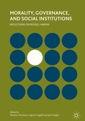 Cover: Morality, Governance, and Social Institutions - Palgrave Macmillan