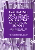 Cover: Evaluating Reforms of Local Public and Social Services in Europe - Palgrave Macmillan