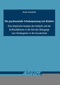 Abbildung von: Die psychosoziale Schulanpassung von Kindern - Logos Berlin