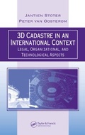 Cover: 3D Cadastre in an International Context - CRC Press