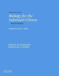 Enlarge image Cover: Biology for the Informed Citizen with Physiology Study Guide - OUP India