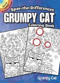 Enlarge image Cover: Spot-The-Differences Grumpy Cat Coloring Book - Dover Children's