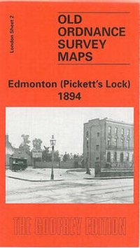 Abbildung von: Edmonton (Pickett's Lock) 1894 - Alan Godfrey Maps