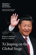 Cover: Xi Jinping on the Global Stage - Council on Foreign Relations Press