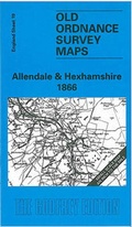Cover: Allendale and Hexhamshire 1866 - Alan Godfrey Maps